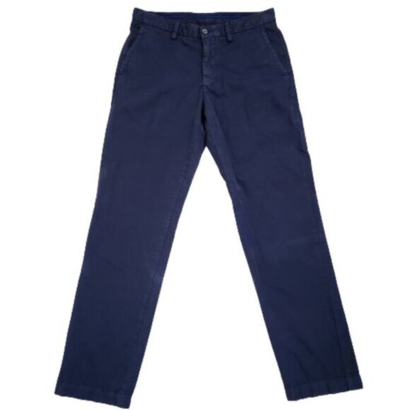 Tommy Bahama Blue Pima Cotton Pants - Picture 1 of 5